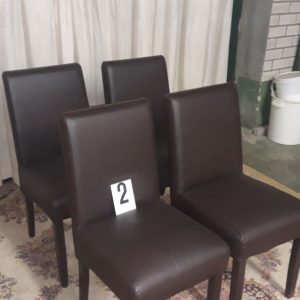 4 Eetkamerstoelen