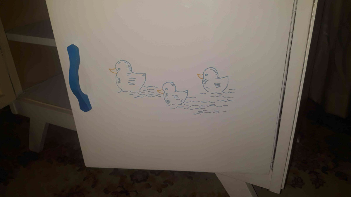 Witte commode - Afbeelding 3